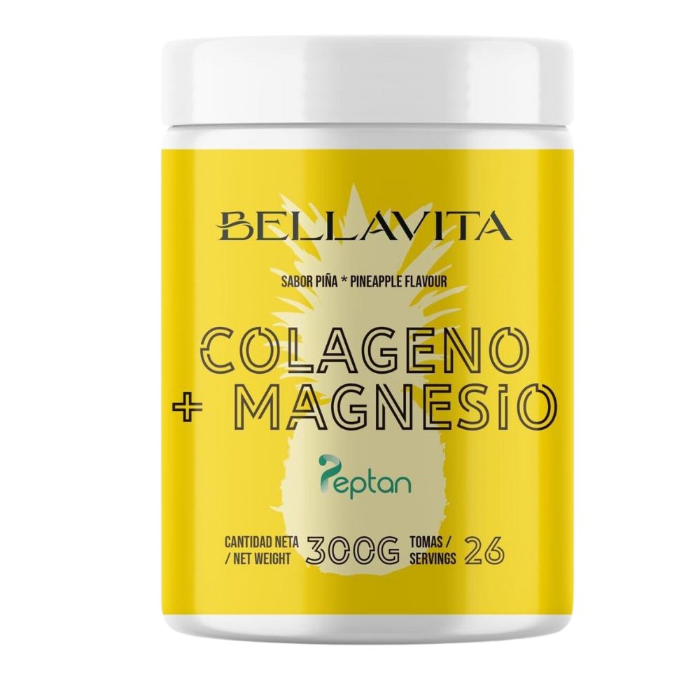 EFNE Colágeno Marino Puro Hidrolizado Piña Peptan con Magnesio 300 g 1