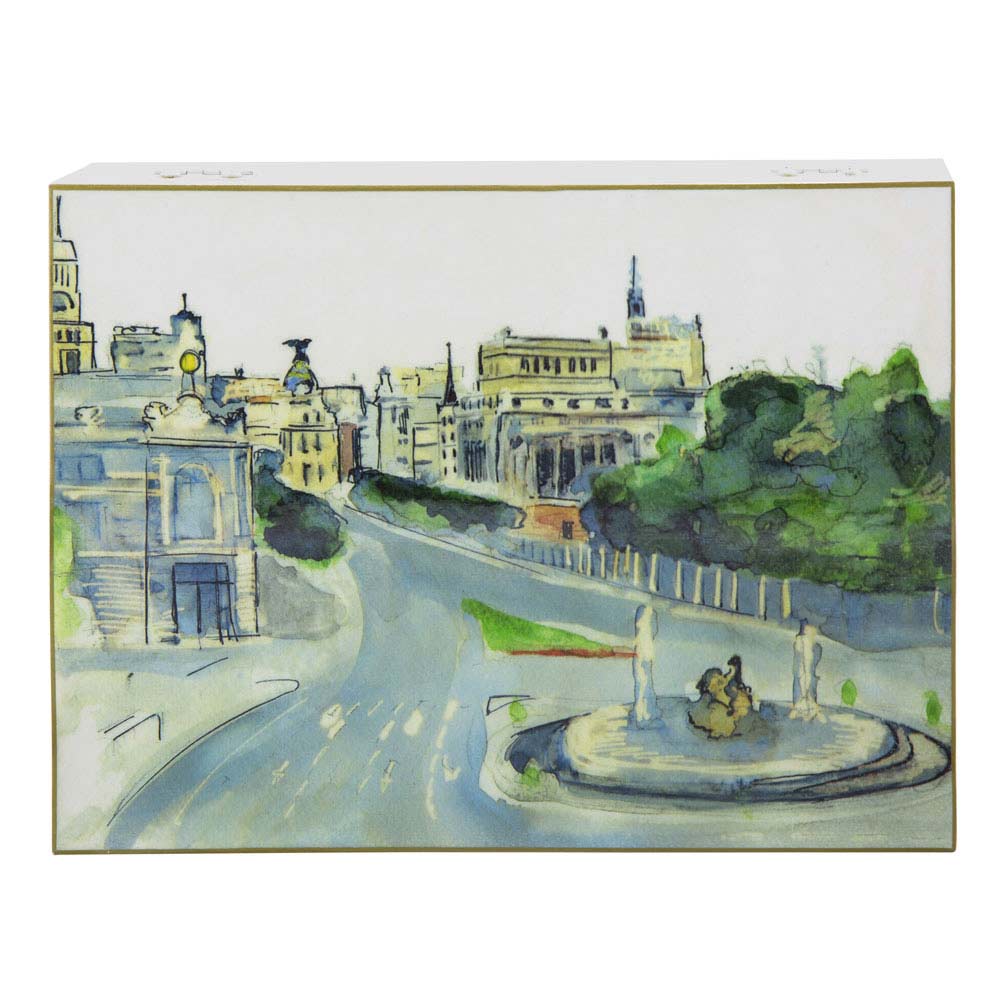 Caja personalizada Madrid desde arriba A la Par