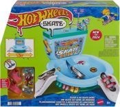 miniatura Hot Wheels Skate  Flush & Go Skate Bowl - Pista de patinaje acción en cadena