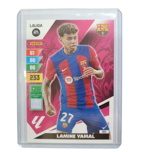 Lamine Yamal cromo Adrenalyn XL 23-24 Panini