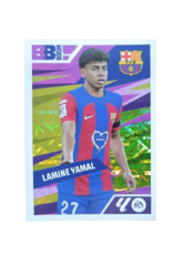 miniatura Lamine Yamal Cromo Carta BBBOOM Nº 13 Liga Este 2024 2025 Panini 1