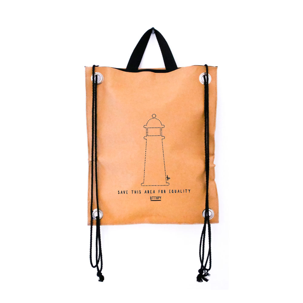 Mochila ecológica Médicos del Mundo Uttopy