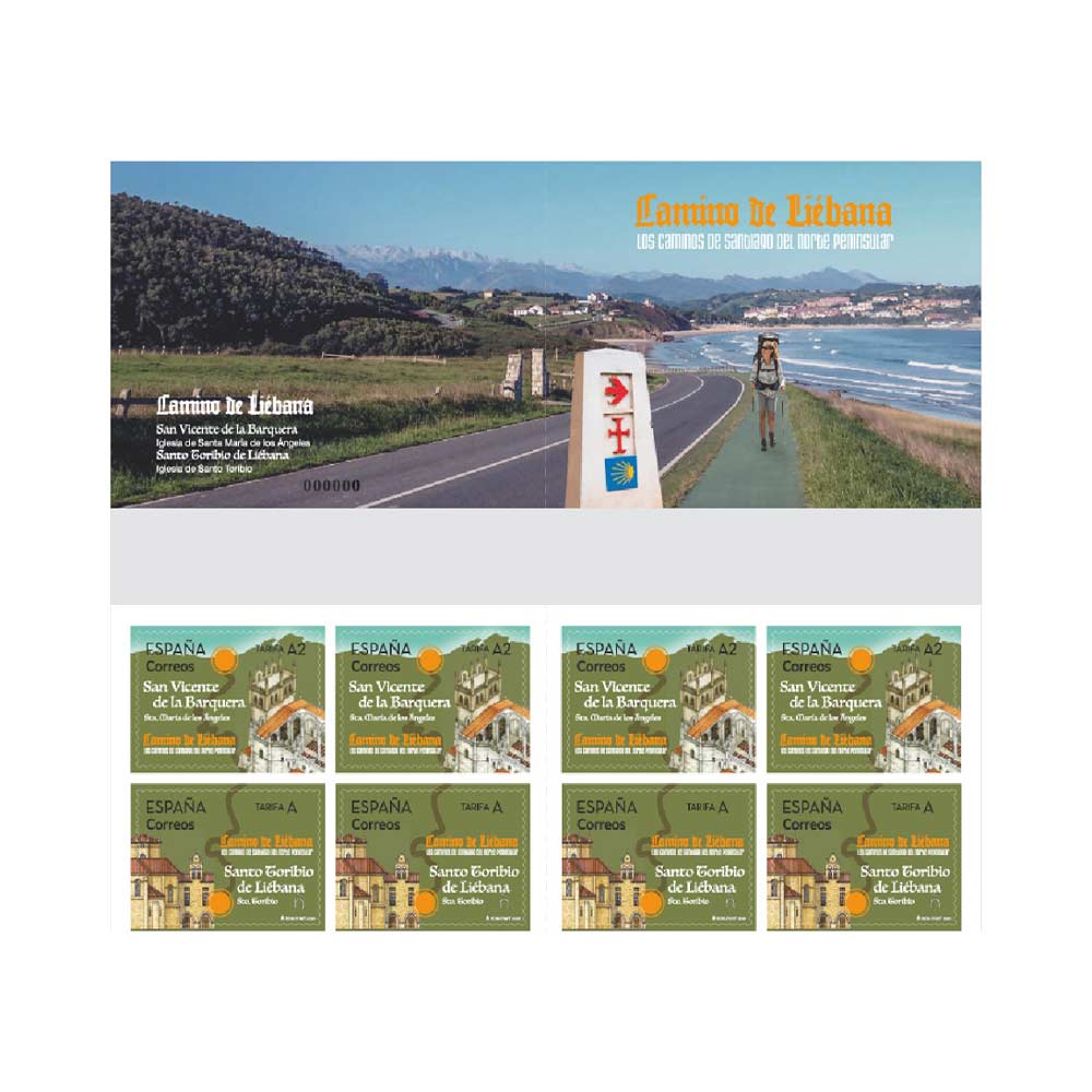 Sello Caminos de Santiago del Norte Peninsular