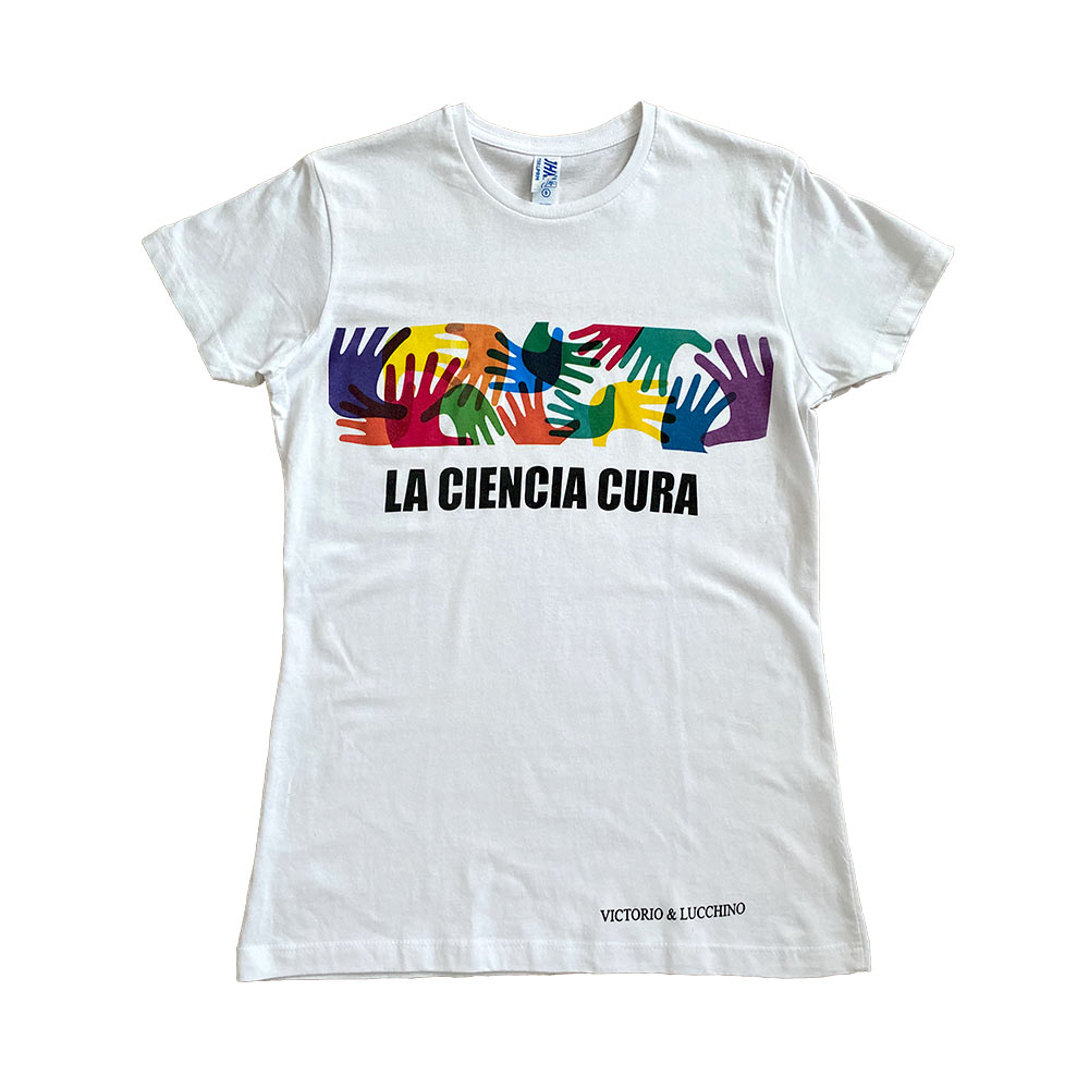 camiseta isabel gemio la ciencia cura