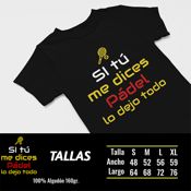 miniatura Camiseta Si tú me dices Pádel lo dejo todo 2