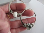 miniatura Aros redondos con cuentas