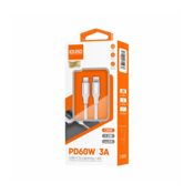 miniatura Cable Nylon USB-C a Lightning 1.2M 3A - C85B