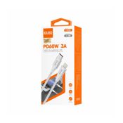 miniatura Cable Nylon USB-C a Lightning 1.2M 3A - C85B