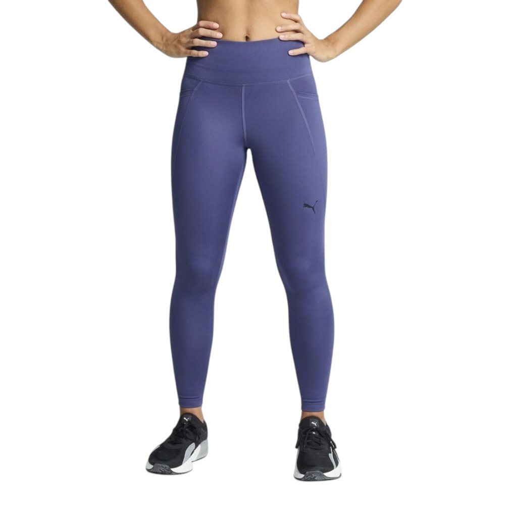 Imagen LEGGINGS PUMA W TAD ESSENTIALS TIGHT HW 7/8 MORADO 525899-46 MALLAS MUJER