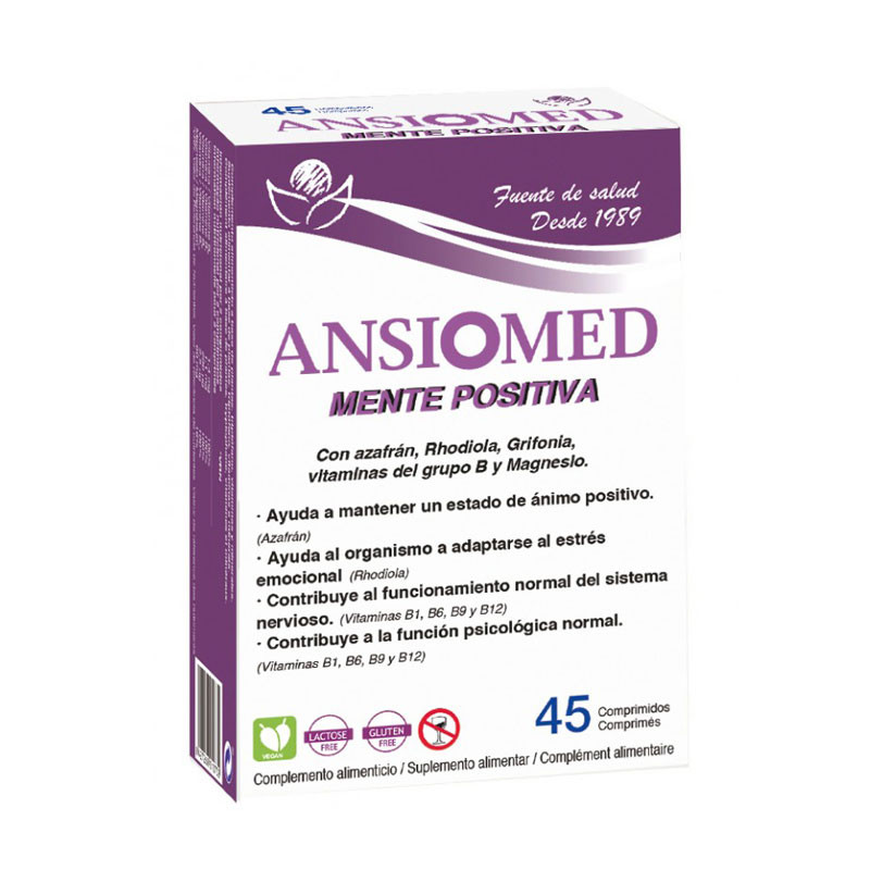 Bioserum Ansiomed mente positiva 45 comprimidos Bioserum