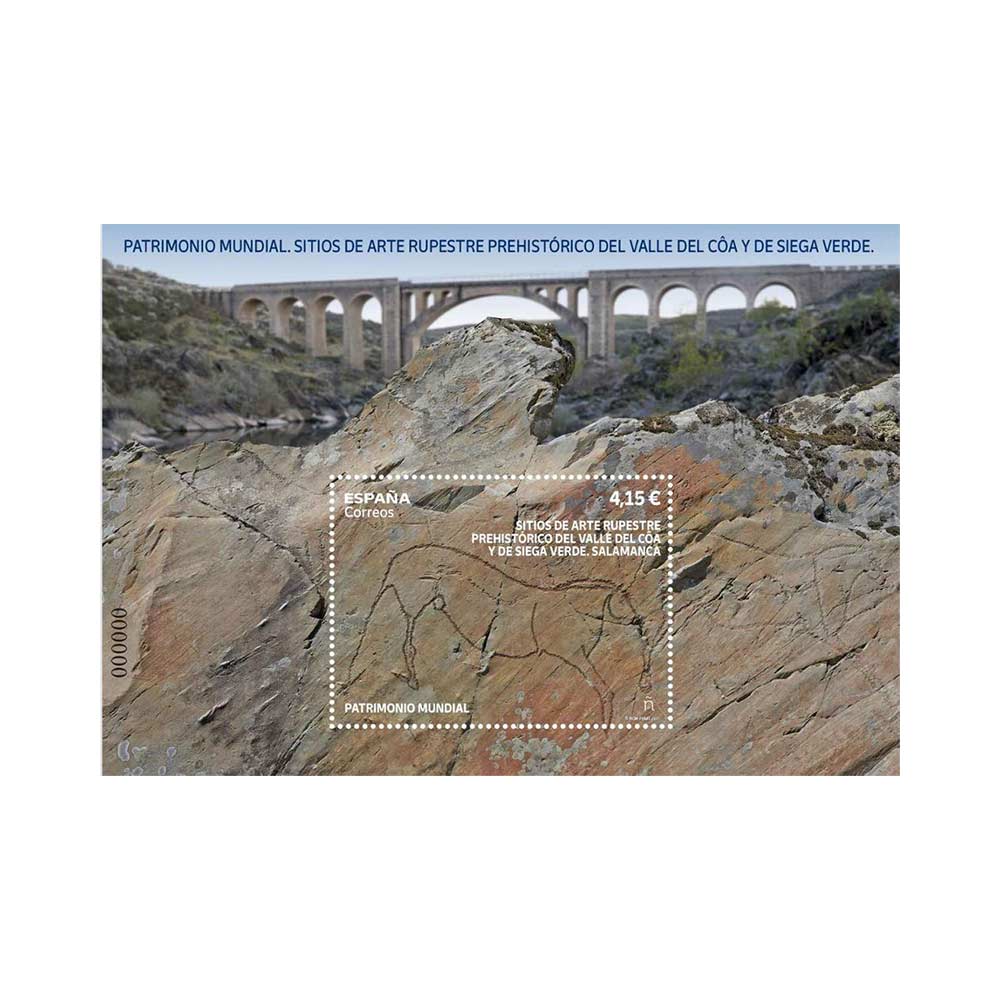 sello Valle de Coa y Siega Verde. Patrimonio mundial