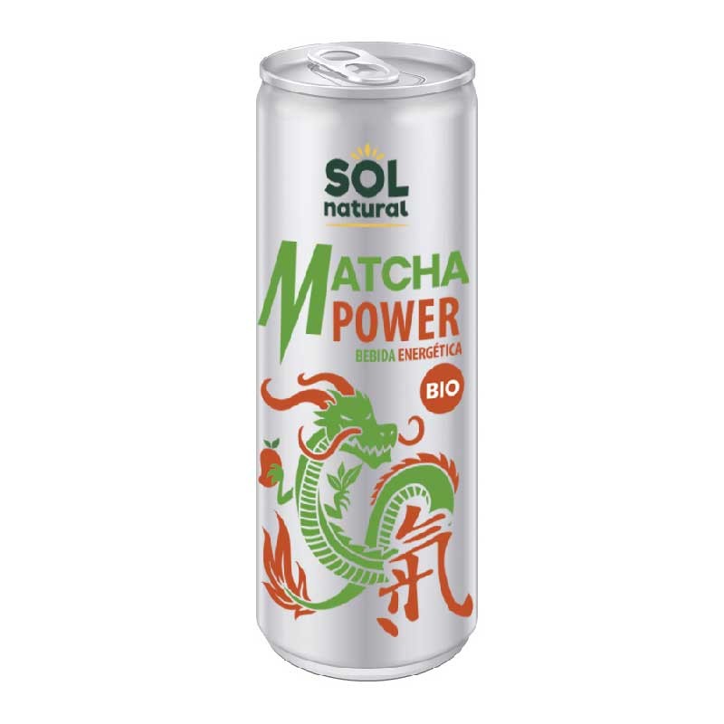 Sol Natural Bebida energetica matcha power bio 250ml Sol Natural