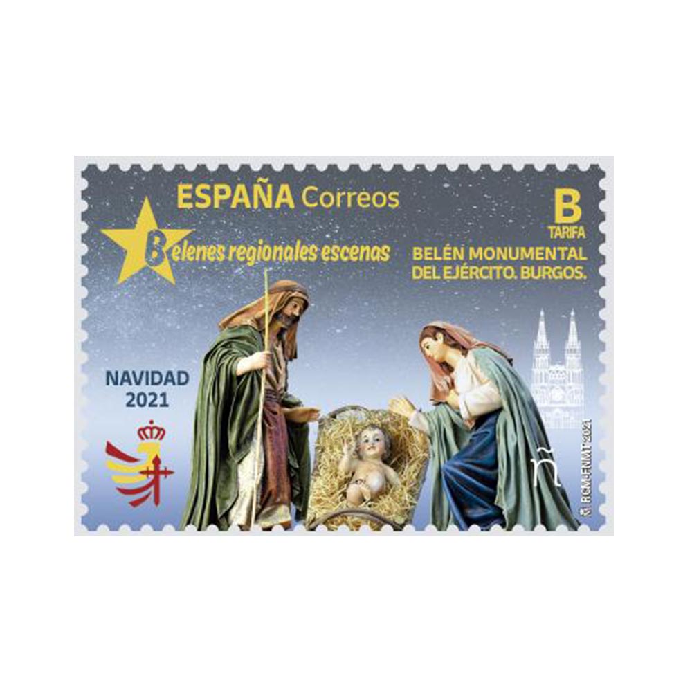 sello Belén Monumental Burgos