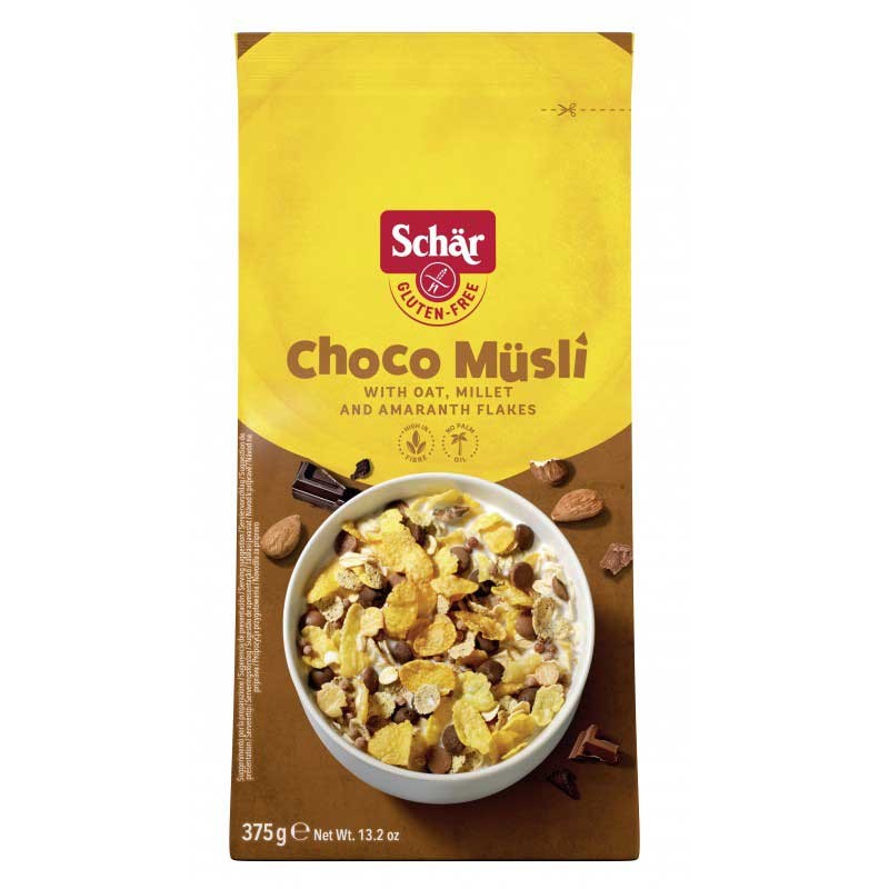 Schar Cereales choco muesli 375 g Schar