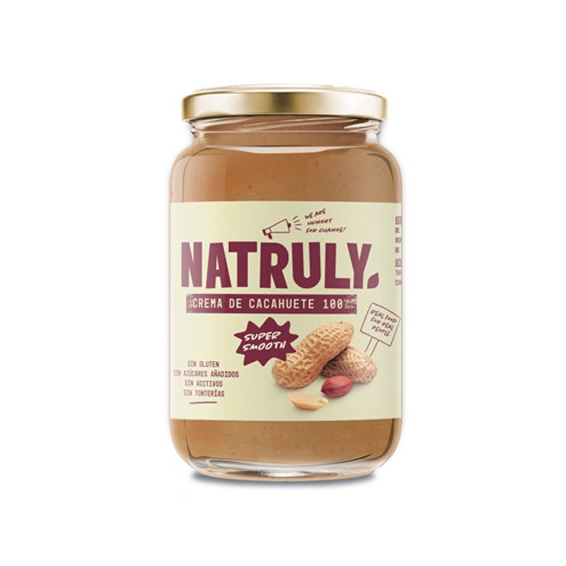 Natruly Crema de cacahuete Supersmooth 500g Natruly