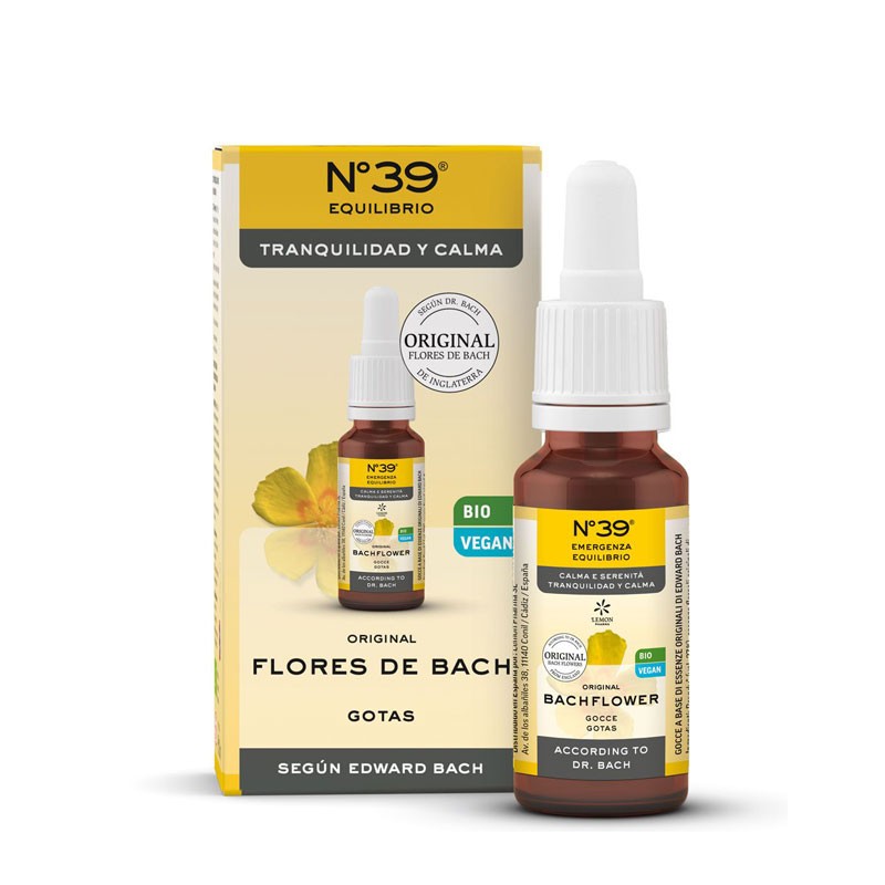 Lemon Pharma Gotas Flores de Bach Nº39 Bio 20ml Lemon Pharma