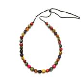 miniatura collar de bolas de artesanos Agua de coco