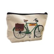 miniatura portatodo vintage con la bicicleta Correos