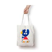 miniatura Camiseta tela pelegrin blanco de frente