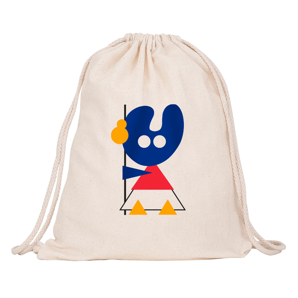 Mochila tela pelegrin de frente