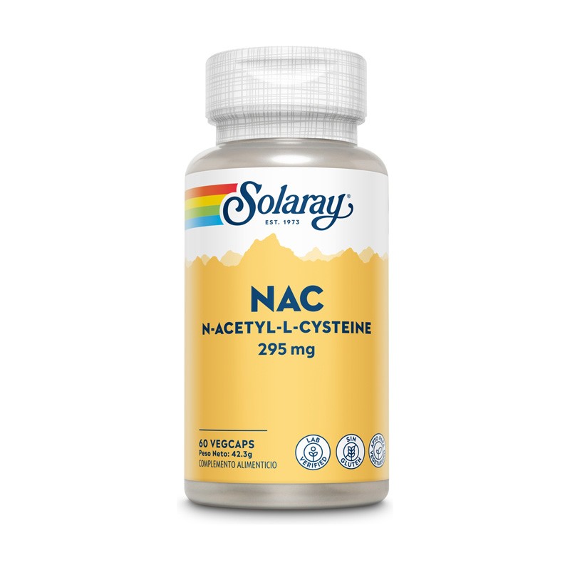 Solaray Nac 295 mg 60vcaps Solaray