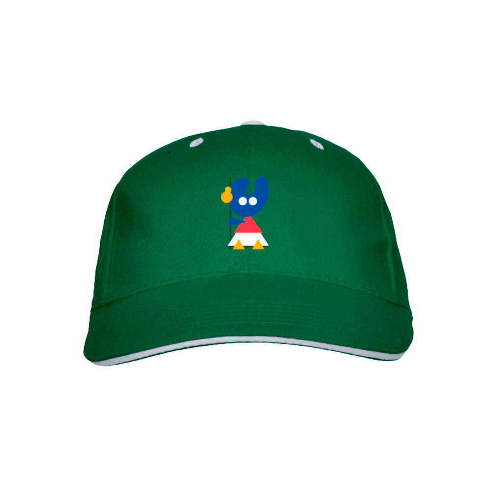 Gorra pelegrin verde xacobeo