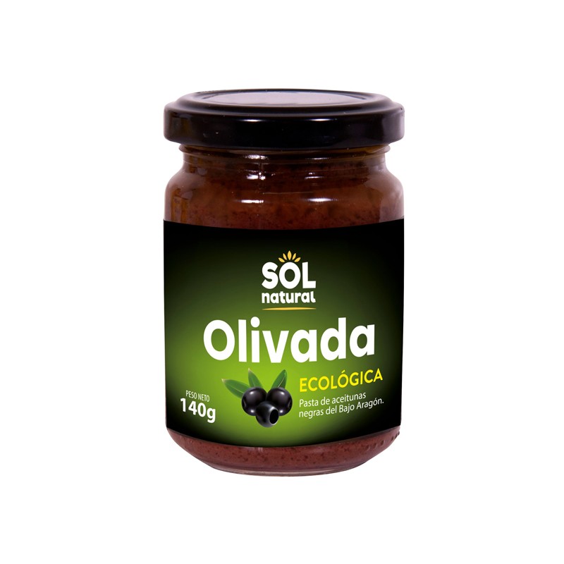 Sol Natural Olivada Negra Bajo Aragon bio 140g Sol Natural
