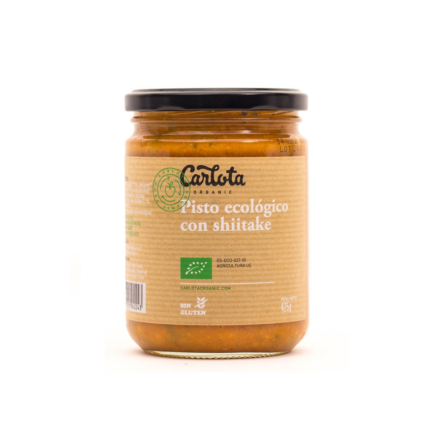 Carlota Organic Pisto ecológico con Shiitake Bio 425 g Carlota Organic