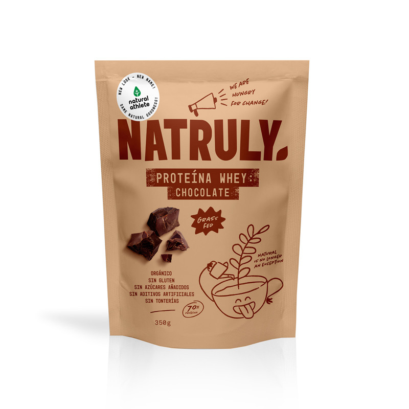 Natruly Proteina Whey 70% Chocolate Bio 350g Natruly