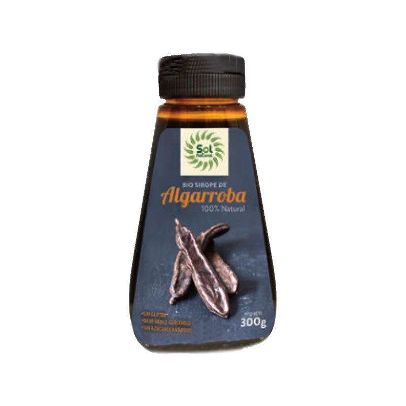 Sol Natural Sirope de algarroba bio 300 g Sol Natural