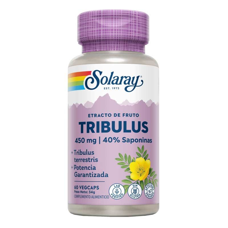 Solaray Tribulus 450mg 60vcaps Solaray