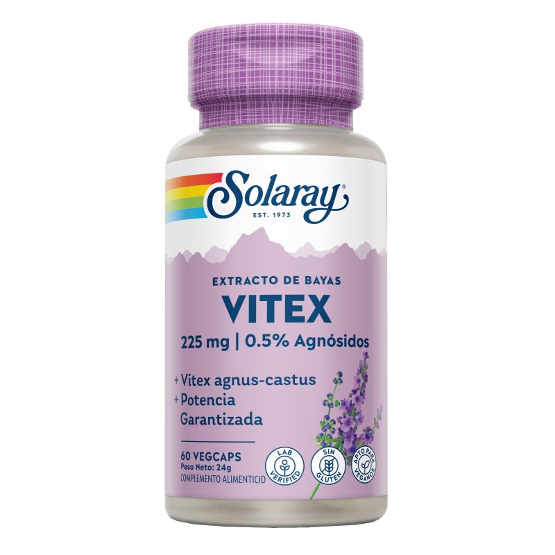 Solaray Vitex Agnus Castus Sauzgatillo 60vcaps Solaray