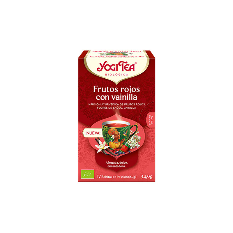 YOGI Yogi Tea Frutos Rojos con Vainilla 17 filtros BIO