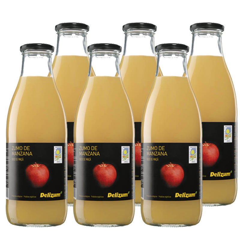 Delizum Zumo de Manzana bio 6x750ml Delizum