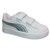 miniatura Imagen ZAPATILLAS PUMA RICKIE CLASSIC V BLANCAS GRIS PLATEADO 394254-16 CASUAL NIÑO NIÑA