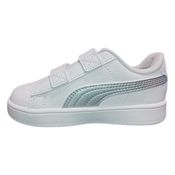 miniatura Imagen ZAPATILLAS PUMA RICKIE CLASSIC V BLANCAS GRIS PLATEADO 394254-16 CASUAL NIÑO NIÑA