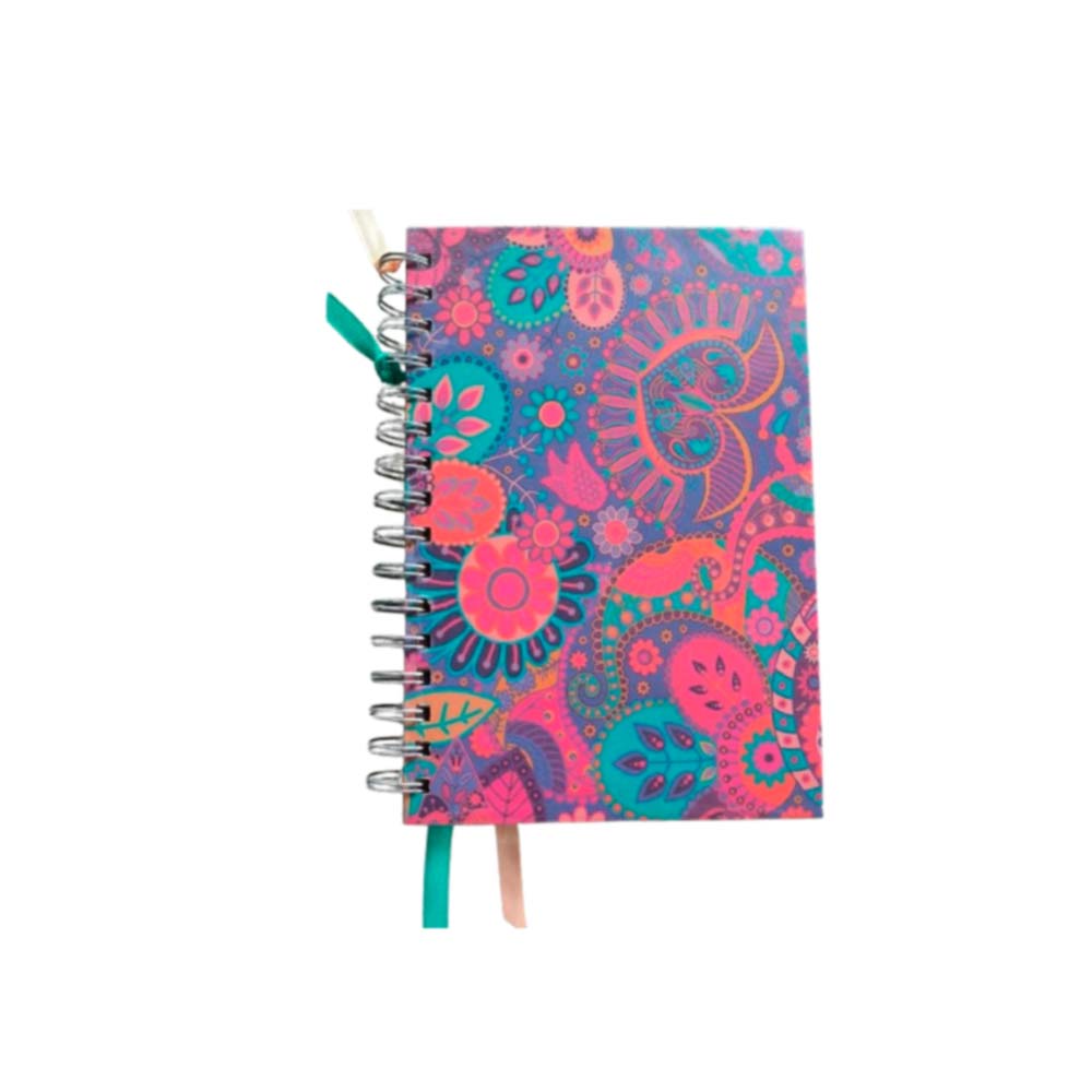 Agenda 2025 Semana a la vista con anillas