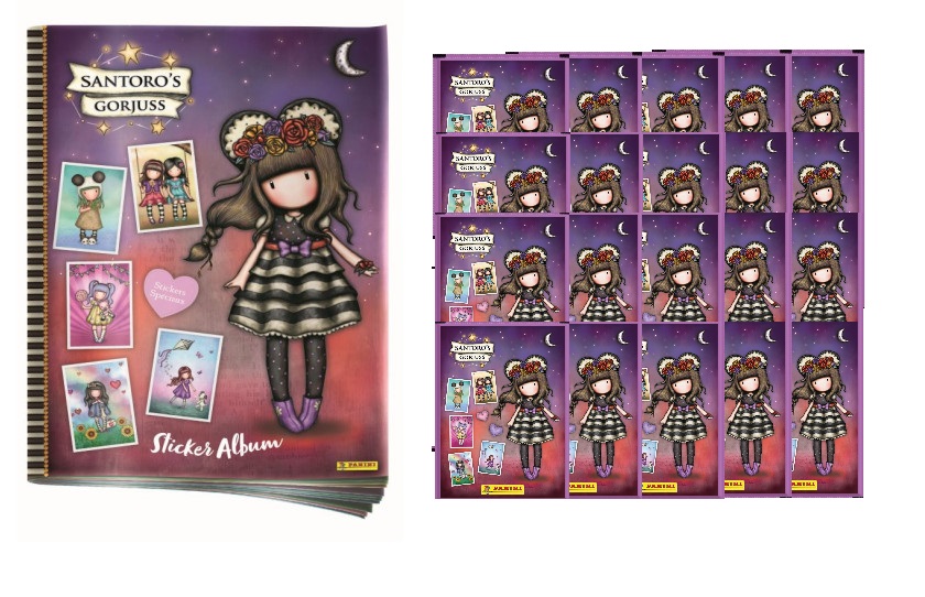 Gorjuss Santoro Álbum vacío + 20 sobres colección 2025 Panini