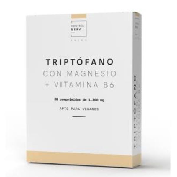 Triptófano magnesio B6 30 comprimidos Herbora