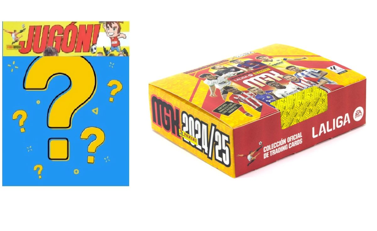 Caja Megacracks 2024 25 Tercera Edición + Revista Jugón Sorpresa Panini