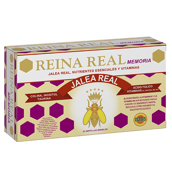 Reina Real Memoria 20 ampollas Robis jalea real