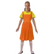 miniatura Disfraz de Muñeca Juego del Calamar