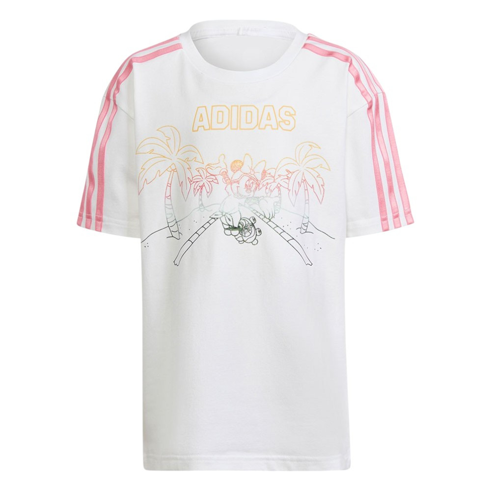 Imagen CAMISETA ADIDAS LK DY MINIE T BLANCAS IN7302 NIÑA