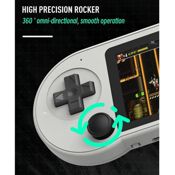 miniatura Consola portátil de juegos retro IPS F2000, videojuegos retro integrados de 6000 juegos