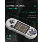 miniatura Consola portátil de juegos retro IPS F2000 - Videojuegos retro integrados de 6000 juegos
