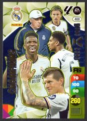 miniatura Champions Card 468 Rel Madrid cromo Adrenalyn XL 2024 2025 La liga 24/25