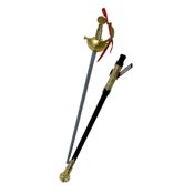 miniatura Espada Mosquetero con estuche 2