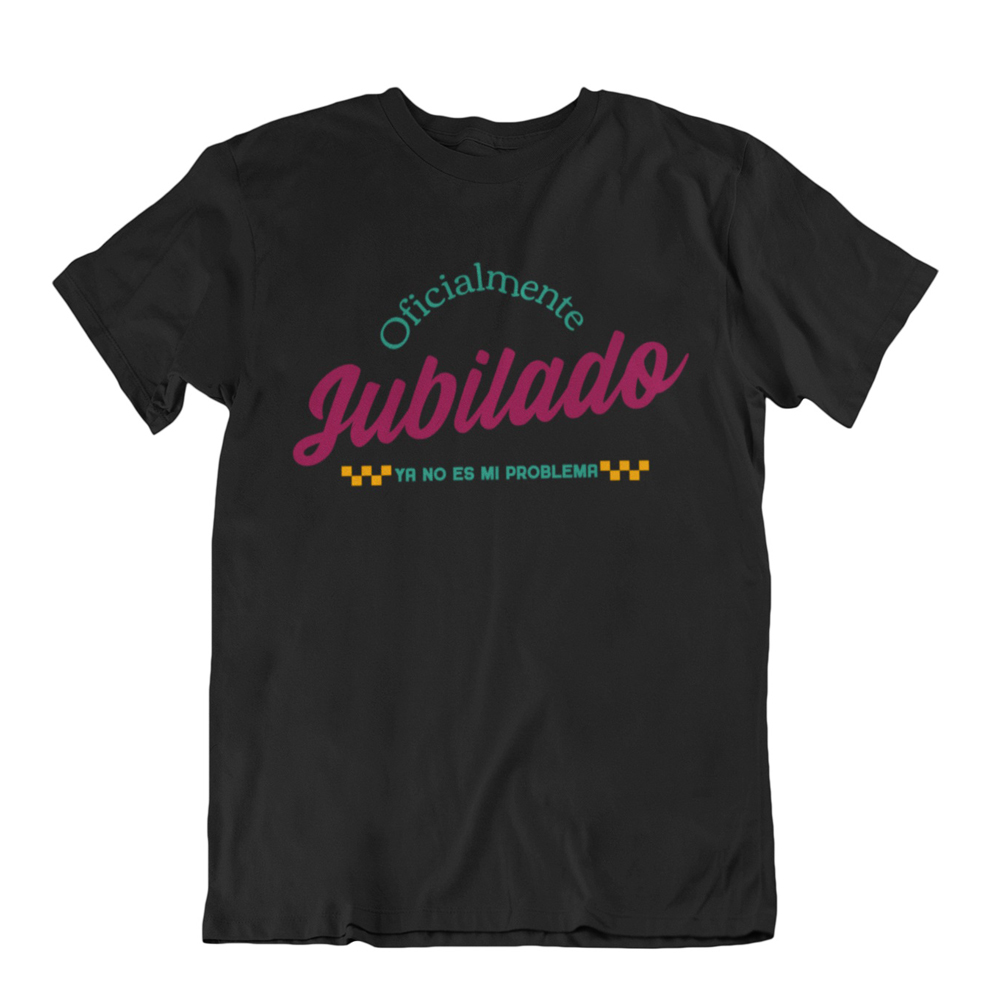 Camiseta Oficialmente Jubilado 1