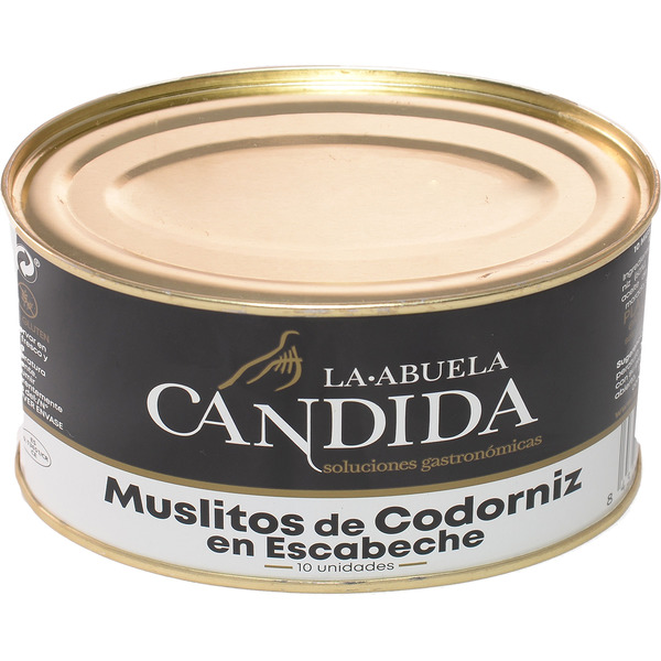 Muslitos de Codorniz en escabeche Lata con 10 uds