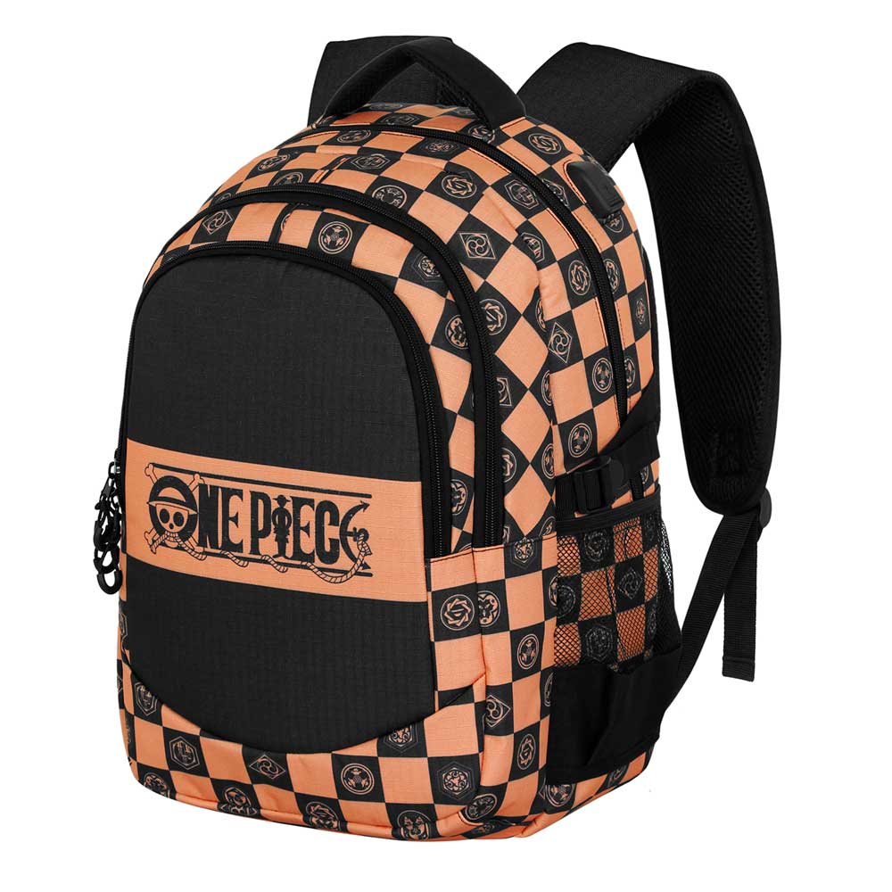 Mochila Running Plus Anime One Piece con Puerto USB